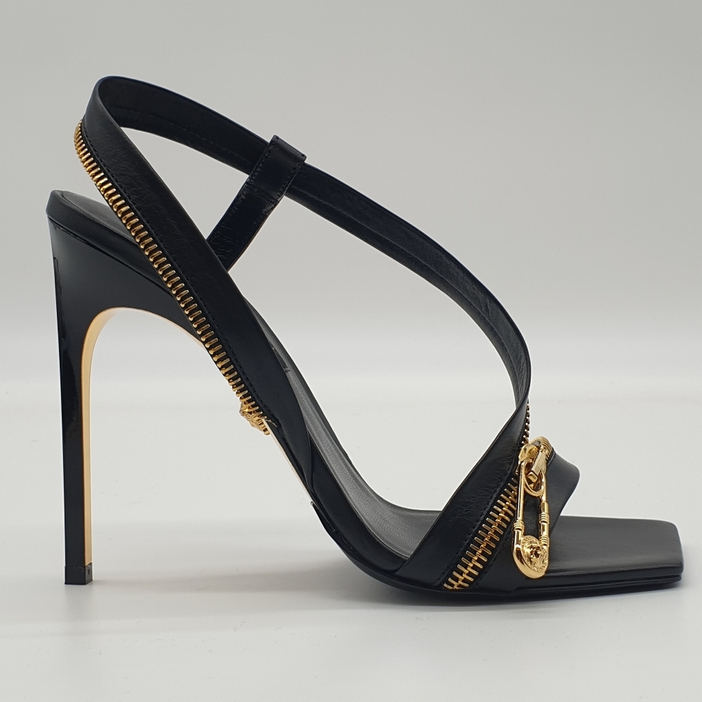 Versace Safety Pin stiletto sandals DST492M 38.5